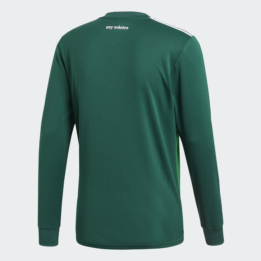 Official Adidas Mexico Long Sleeve Home Jersey 2018 - 2