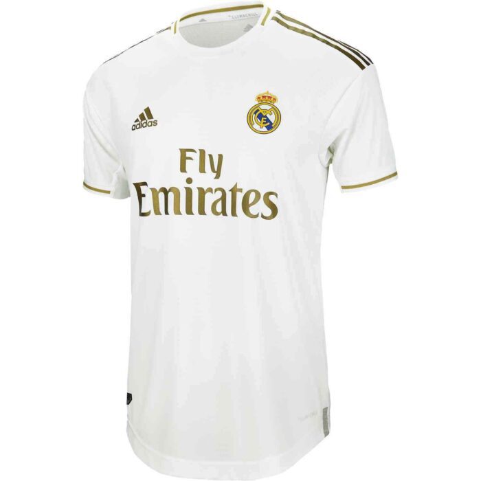 Adidas Real Madrid Official Home Authentic soccer Jersey 2019/20