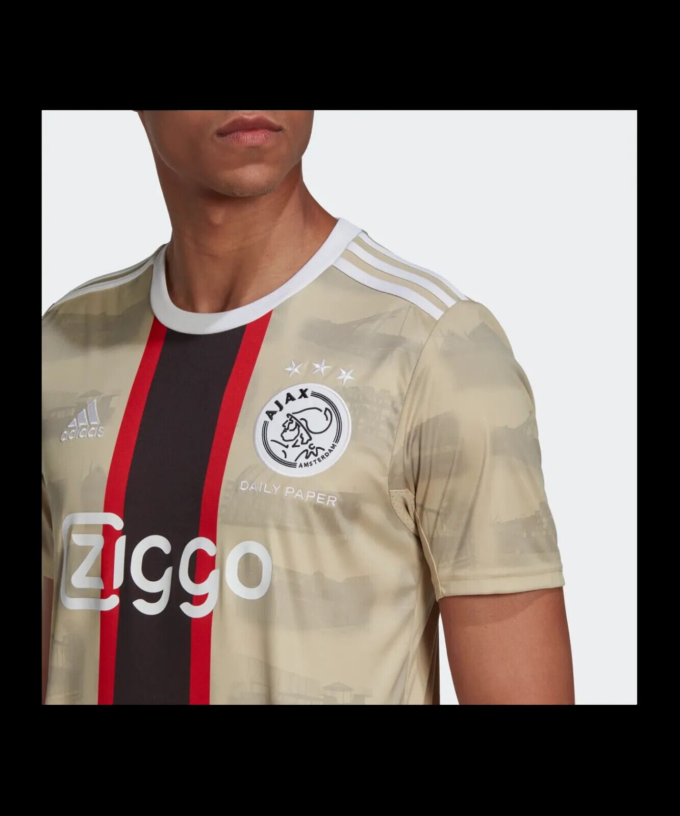 AJAX AMSTERDAM Adidas 2022-2023 Third (Daily Paper) Football Shirt