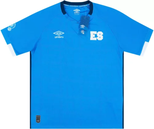 Official Umbro El Salvador Home Men's Soccer Jersey- 2021/22