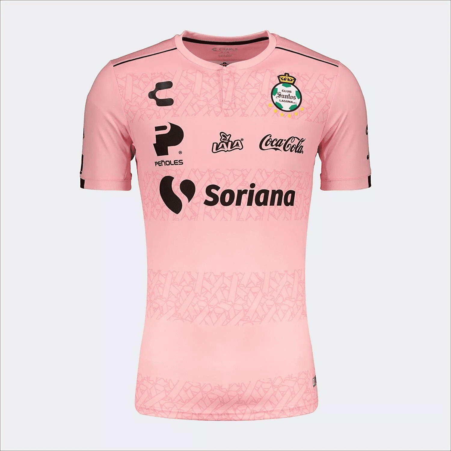 Santos Laguna Official Pink Jersey 19-20 (Authentic) 1