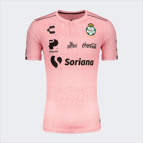 Santos Laguna Official Pink Jersey 19_20 (Authentic) - 1